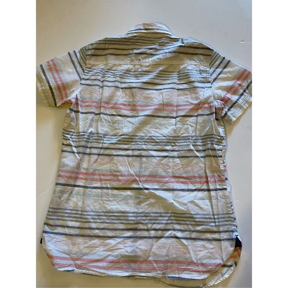 Free Planet Button Front Collared Shirt - Picture 3 of 4